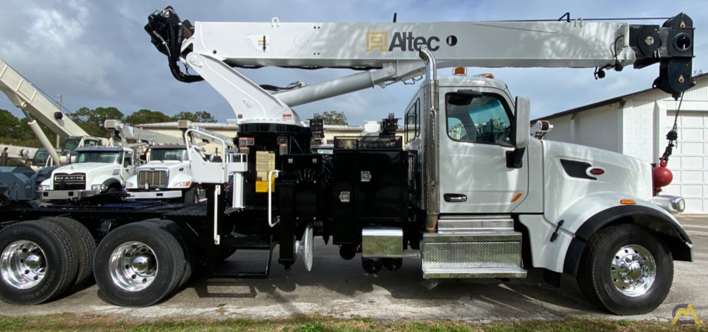 Altec AC30-53T Tractor Mount Boom Truck Crane on Peterbilt 567 6