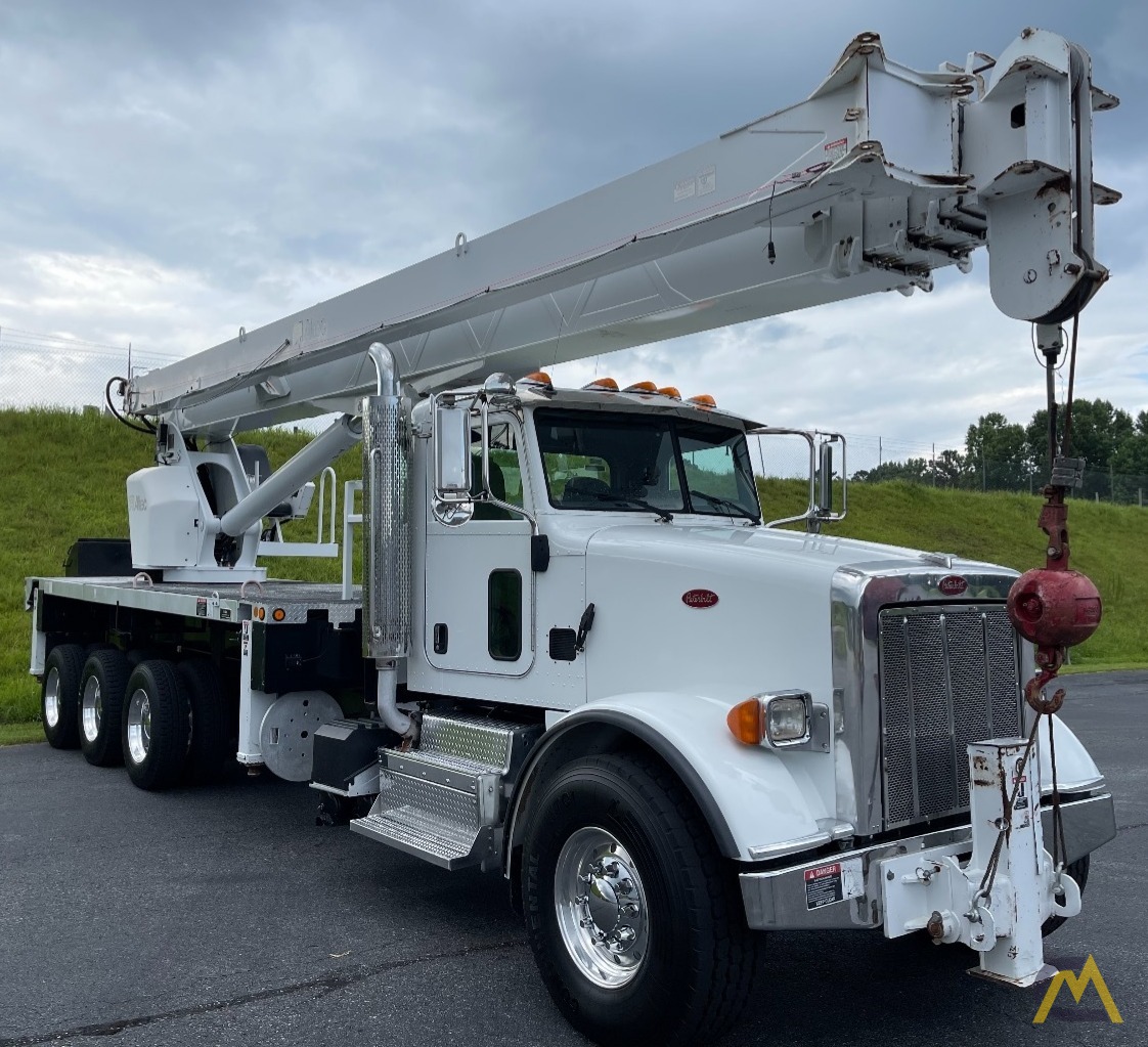 Altec AC38-127S 38-ton Boom Truck Crane on Low Miles & Hours Peterbilt 367 0