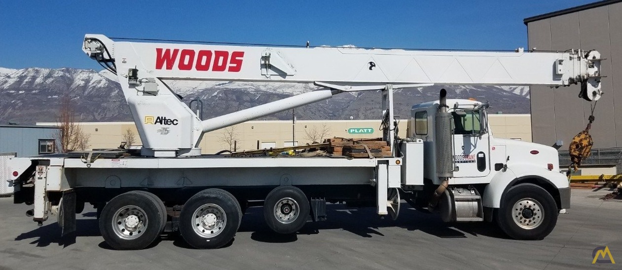 Altec AC35-127S 35-ton Boom Truck Crane 1