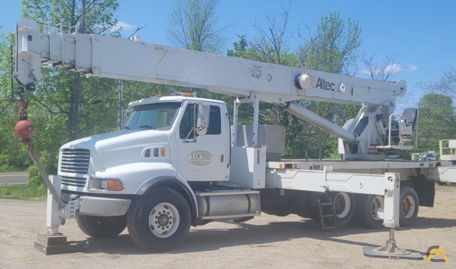 Altec AC35-127S 35-ton Boom Truck Crane on Sterling 0