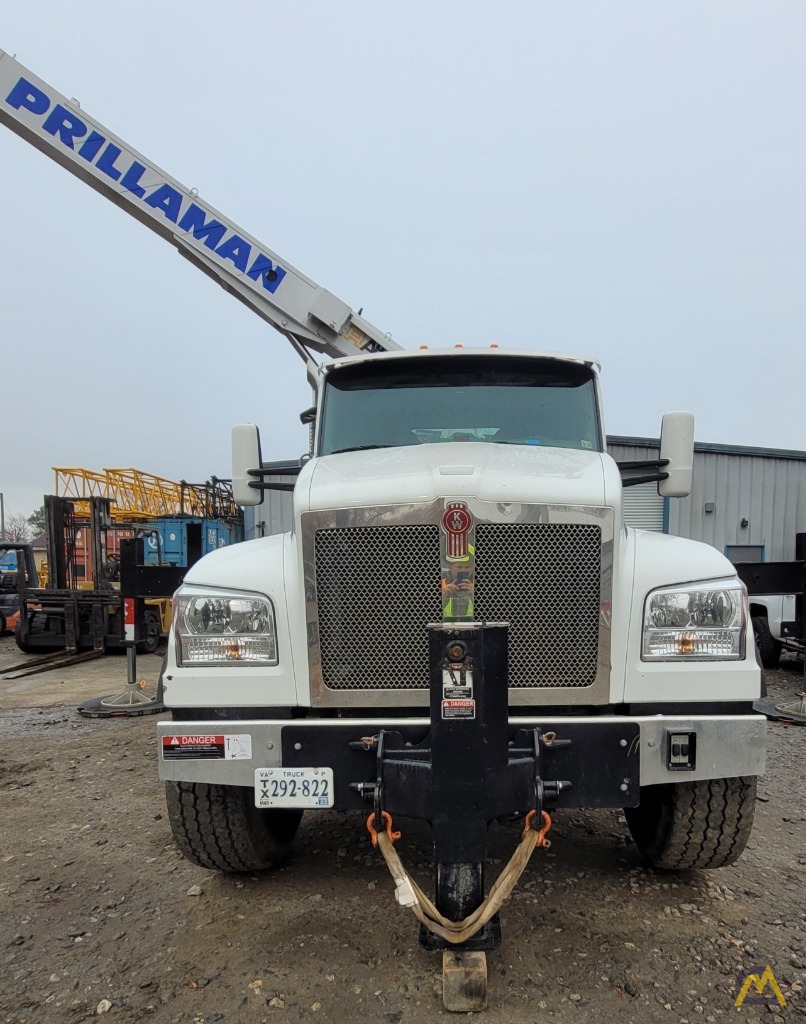SOLD Altec AC38-127S 38-ton Boom Truck Crane on Kenworth T880 2