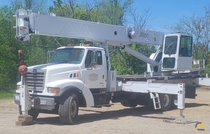 Altec AC38-127S 38-ton Boom Truck Crane on Sterling LT9500 0