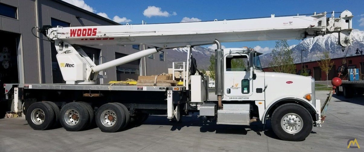 Altec AC38-127S-EJ 38-ton Boom Truck Crane on Peterbilt 365 0