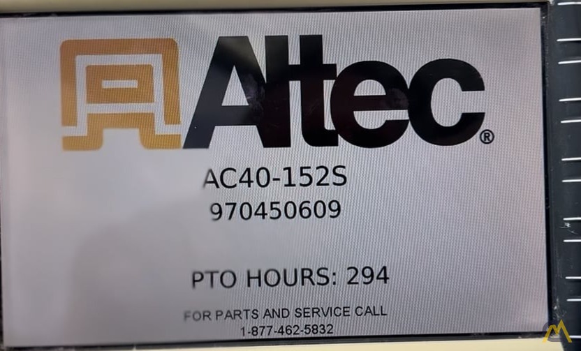 Altec AC40-152S Boom Truck Crane on Peterbilt 367 1