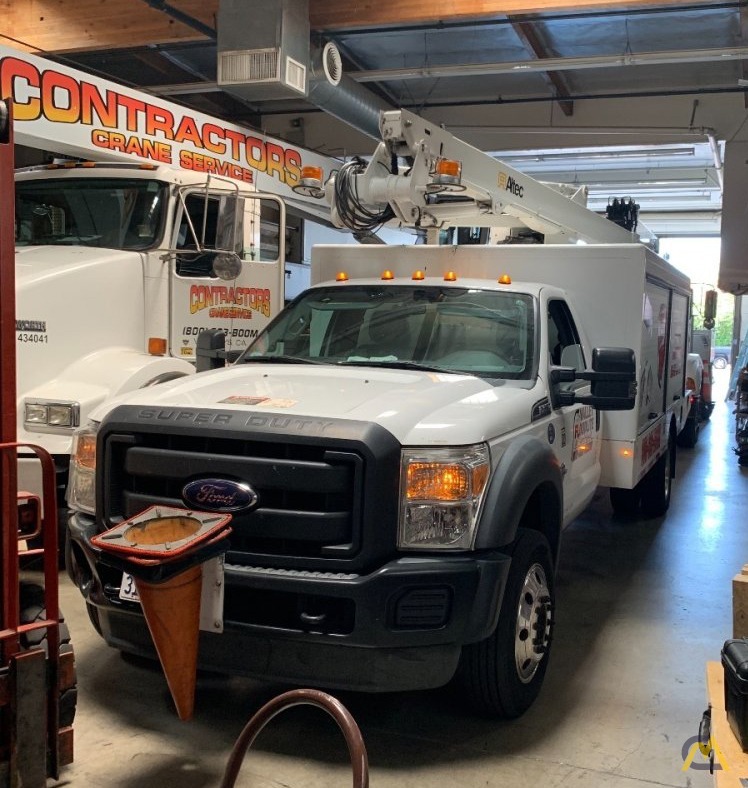 Altec AT248F Articulating Bucket Truck on Ford F550 2