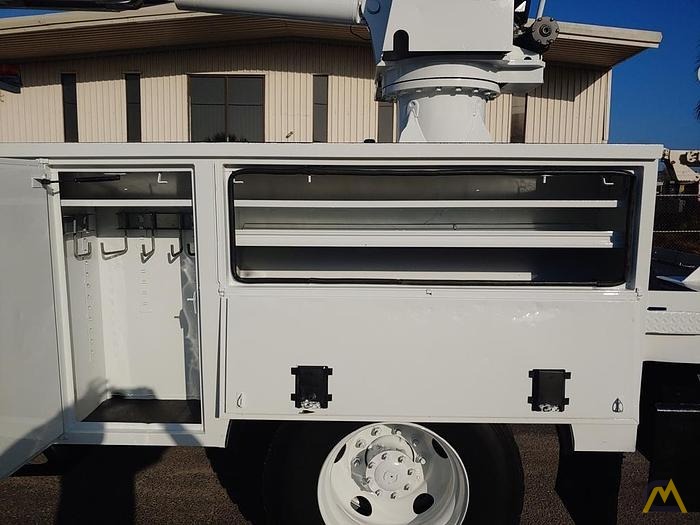 Altec DM47B-TR Digger Derrick on 2014 Freightliner M2 106 Utility Truck 10