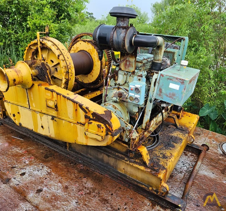 American 120B Double-Drum Winch Hoist