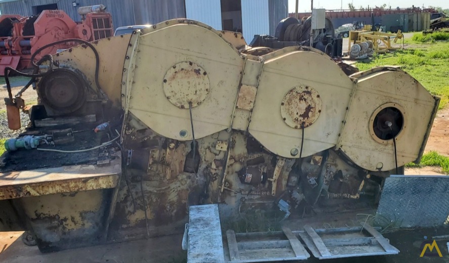 American 210 Tripe Drum Waterfall Hoist Winch 0