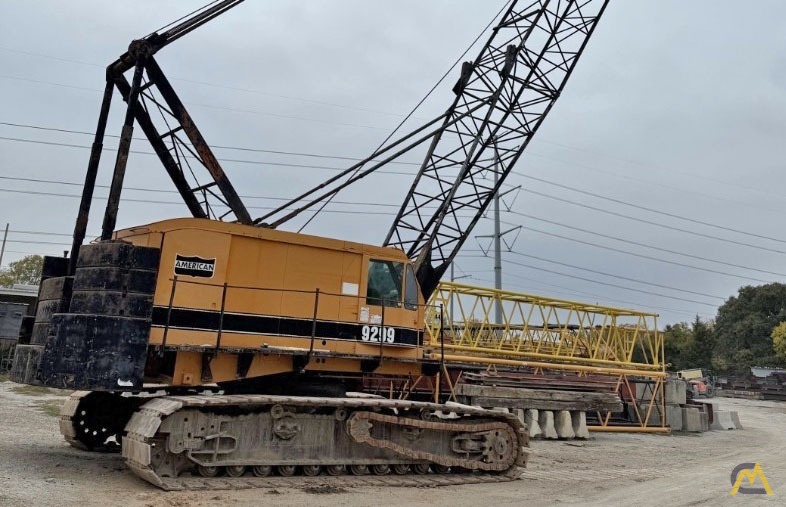 American 9299 Lattice Boom Crawler Crane 0