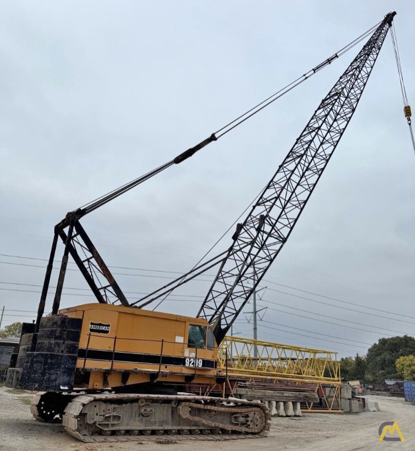 American 9299 Lattice Boom Crawler Crane 1