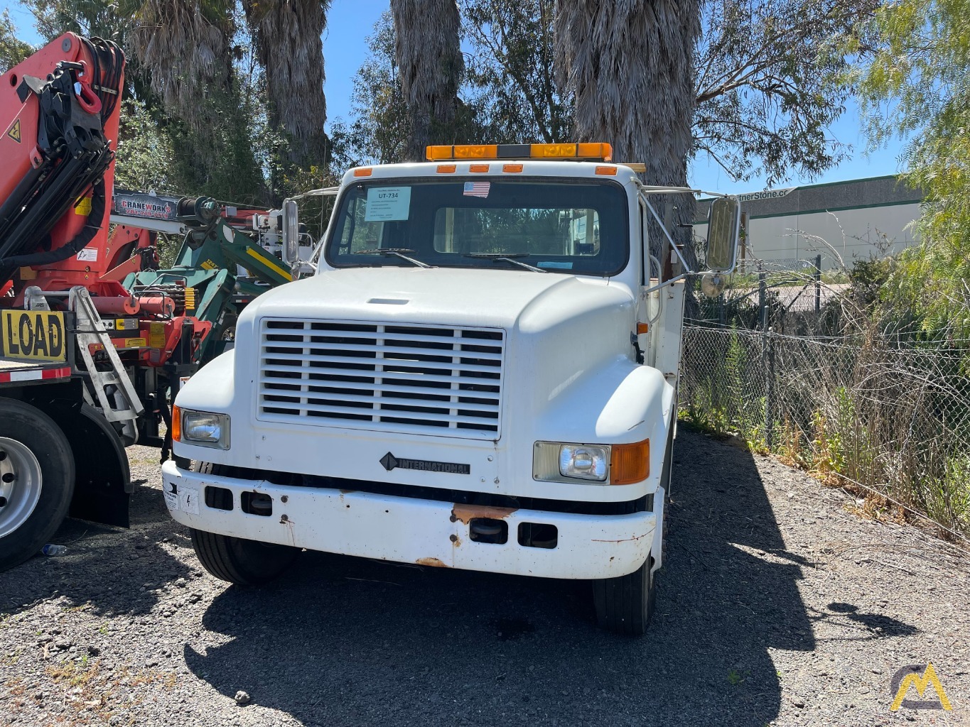 Auto Crane 8005H 4ton Service Truck on International 4700SBA For Sale