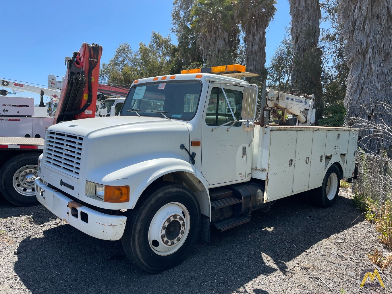 Auto Crane 8005H 4ton Service Truck on International 4700SBA For Sale