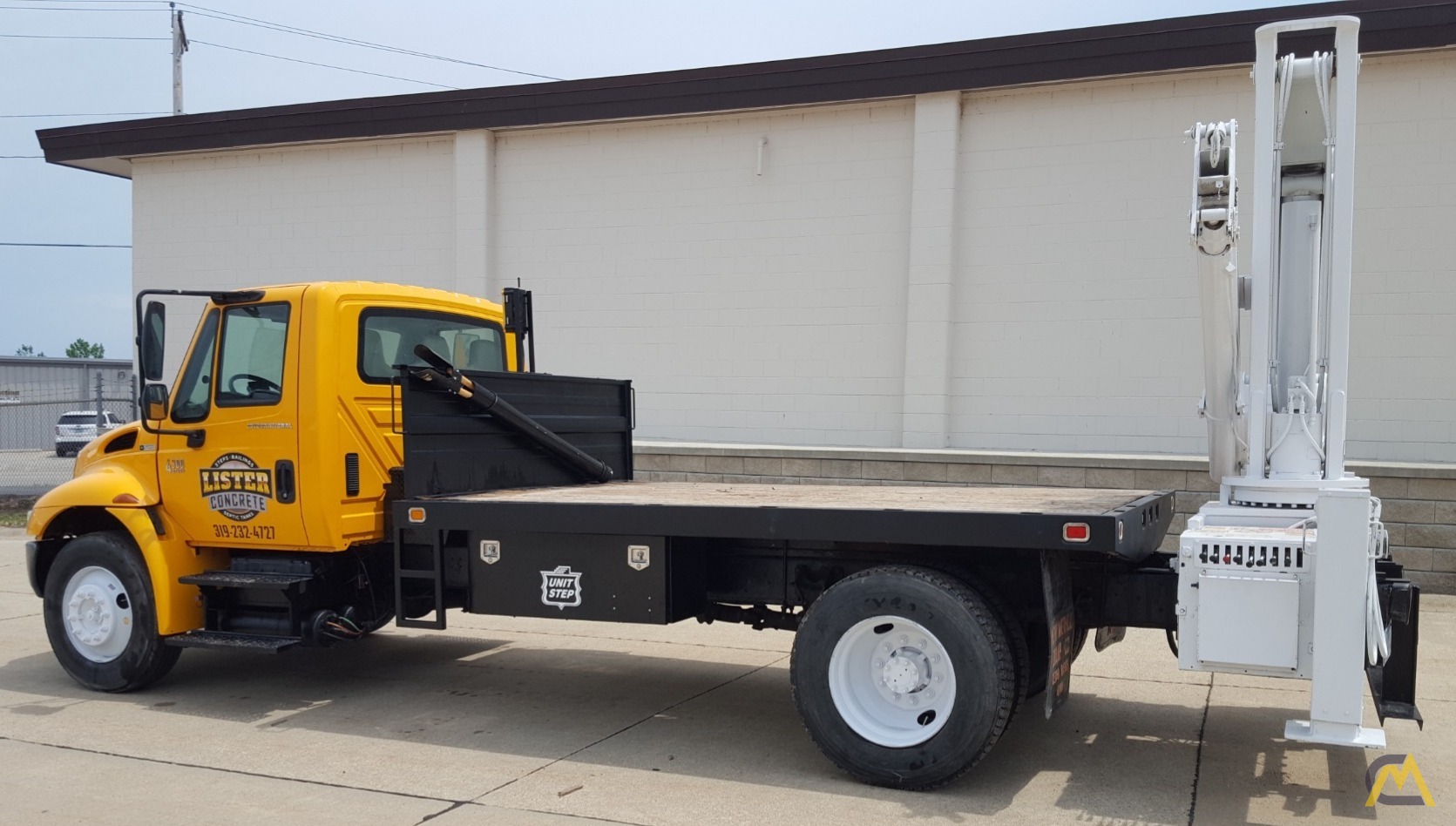 Auto Crane A72A 5-ton Articulating Knuckle Boom Crane on International DT466 3
