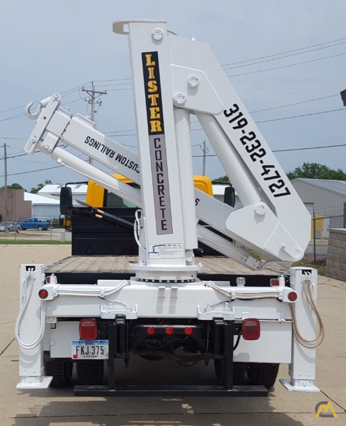 Auto Crane A72A 5-ton Articulating Knuckle Boom Crane on International DT466 4