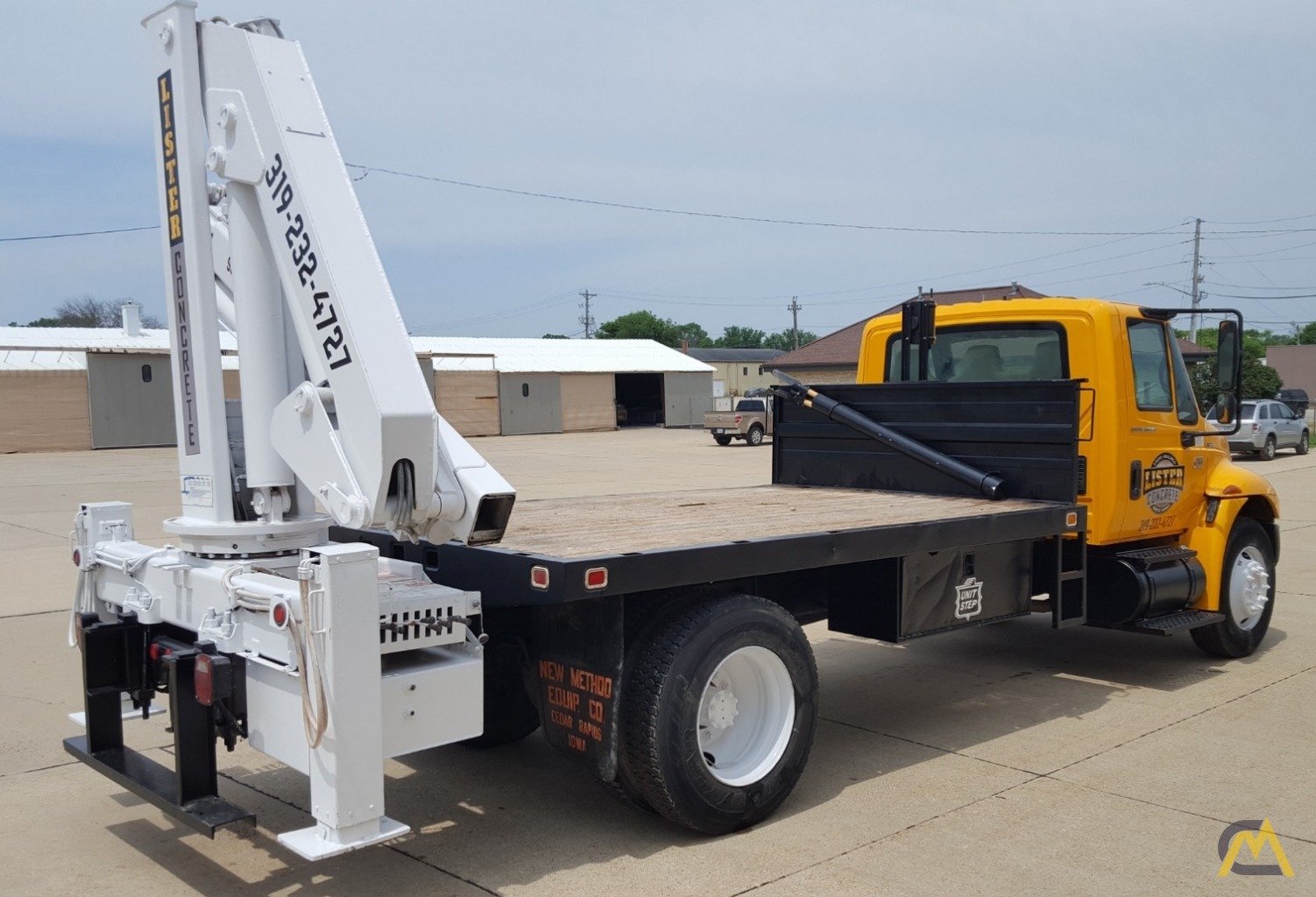 Auto Crane A72A 5-ton Articulating Knuckle Boom Crane on International DT466 1