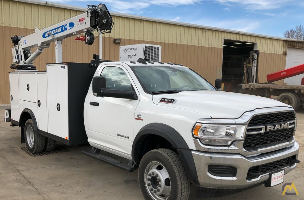 Auto Crane HC8x 4Ton Boom Truck For Sale Service Mechanic & Material