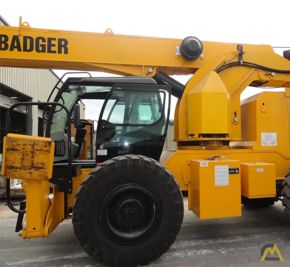 Badger CD4415 15-ton Down Cab Rough Terrain Crane 7