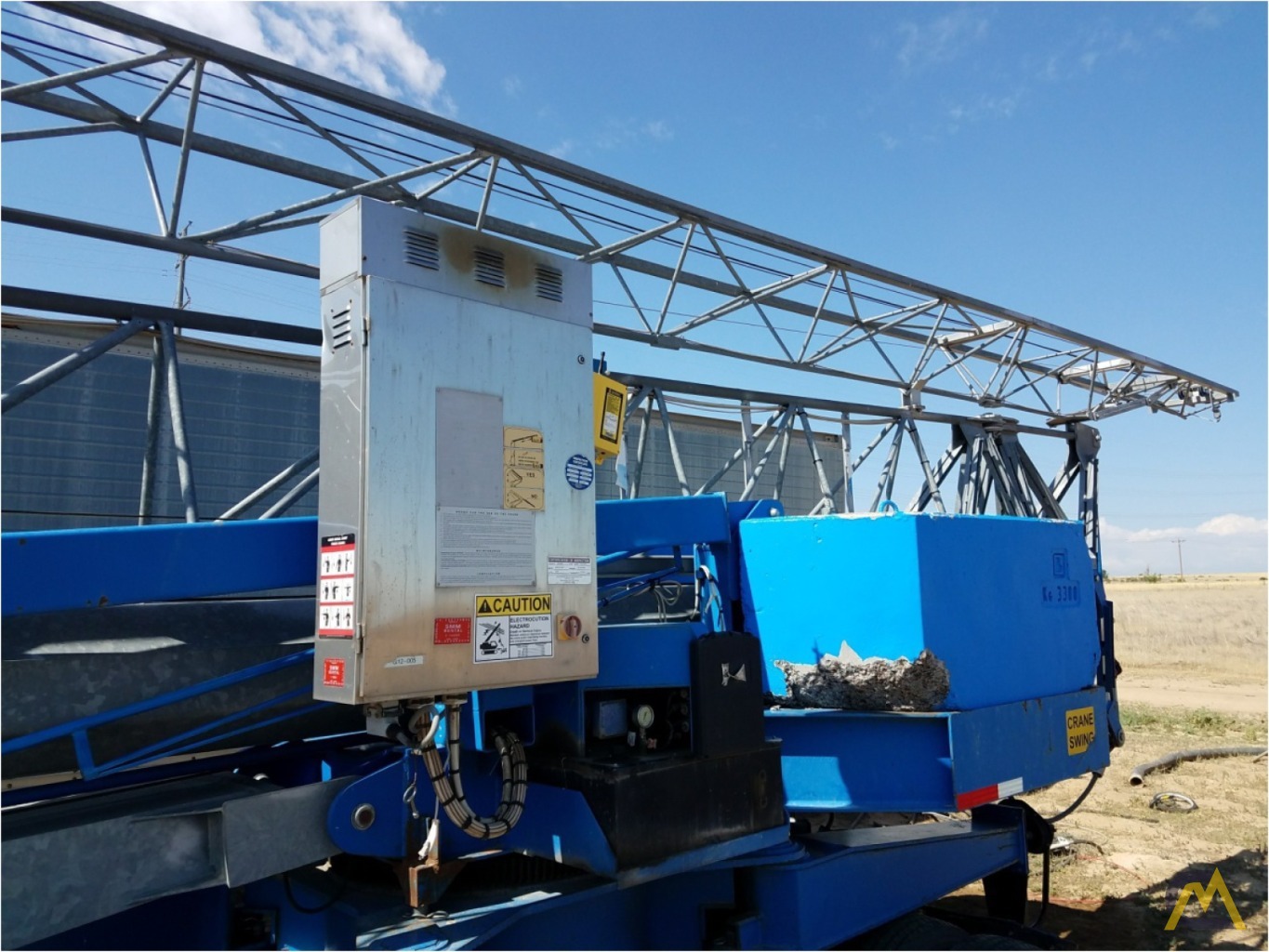 Benazzato 296 SC 2.2-ton Self Erecting Tower Crane 2