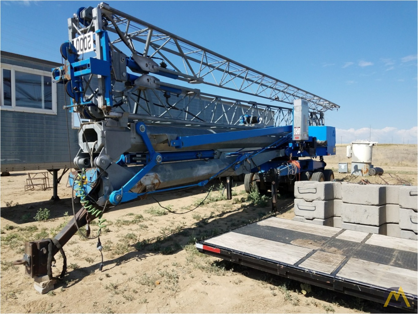 Benazzato 296 SC 2.2-ton Self Erecting Tower Crane 0