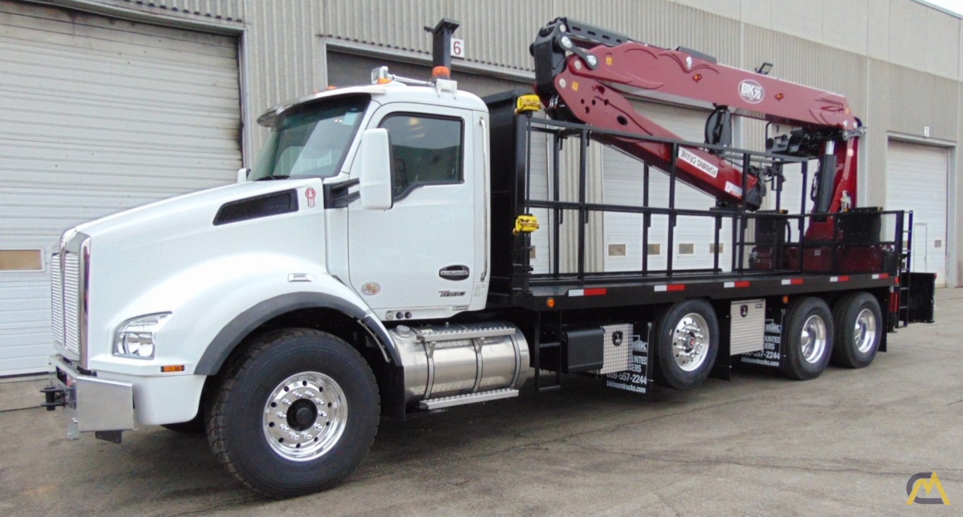 BIK SERIES FC-70 Forming Crane on Kenworth T880 2