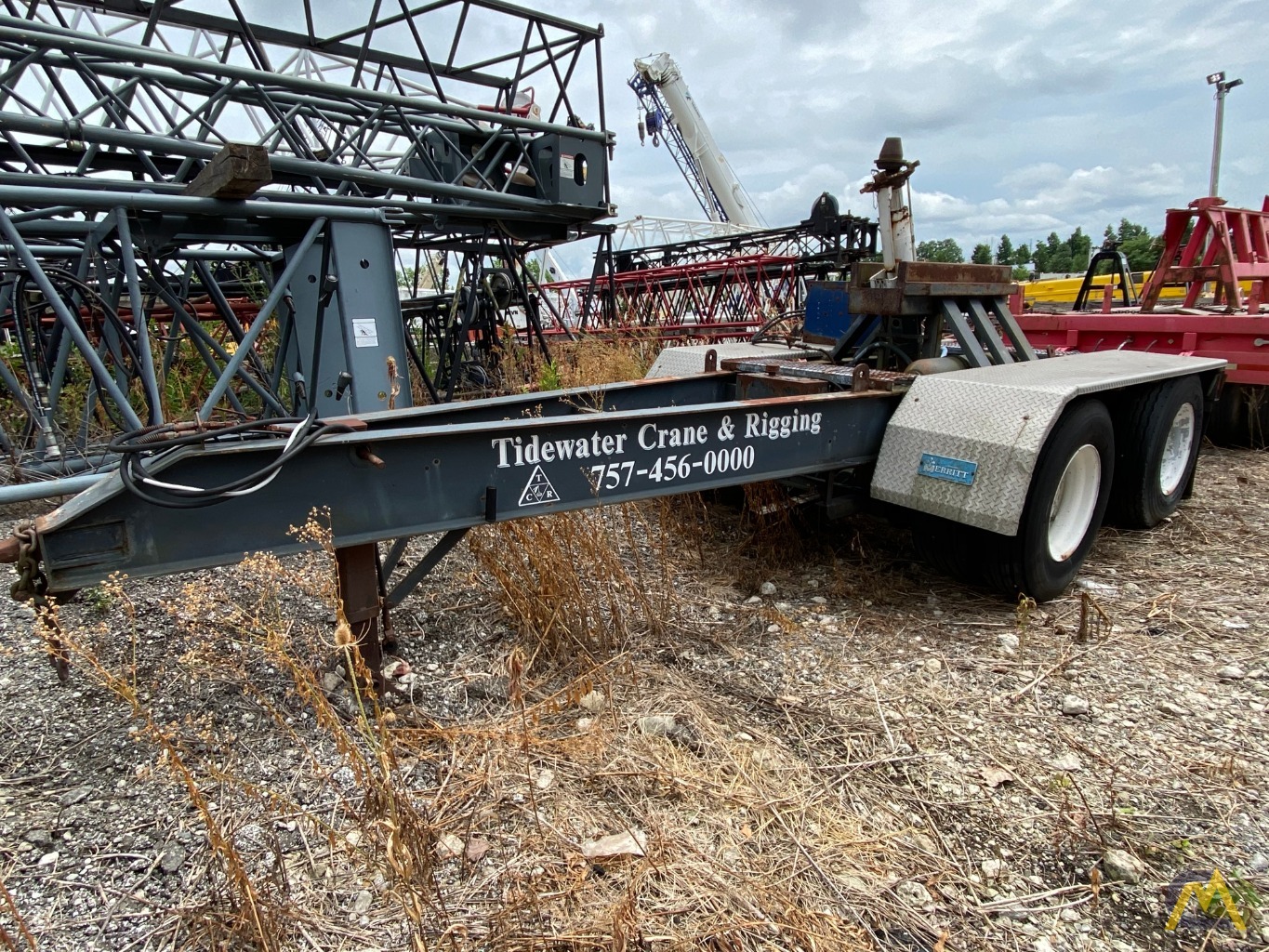 Nelson Mfg. 2-Axle Boom Dolly 1