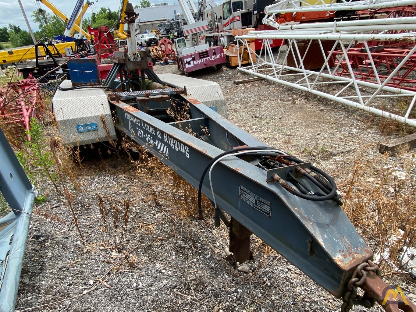Nelson Mfg. 2-Axle Boom Dolly 2