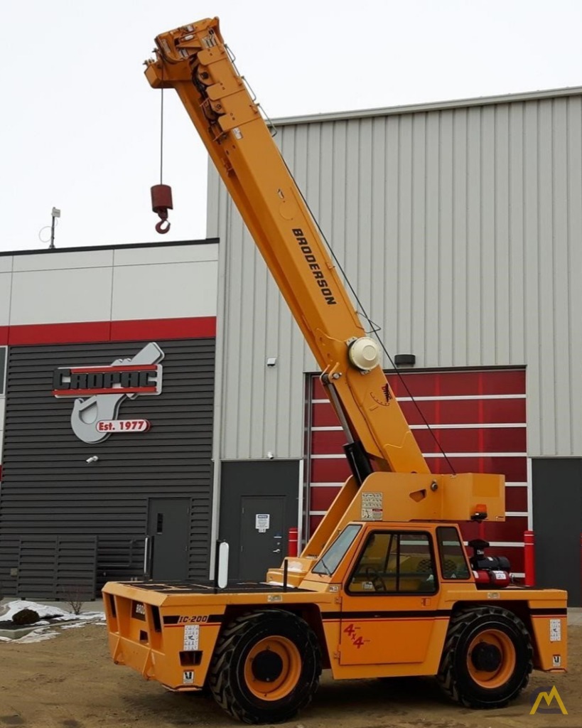 Borderson IC-200-3G 15-ton Industrial Carry Deck Crane 1