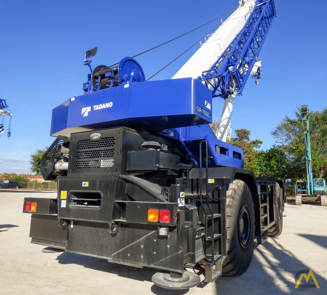 Brand New Tadano GR-750XL 75 U.S. Ton Rough Terrain Crane 4