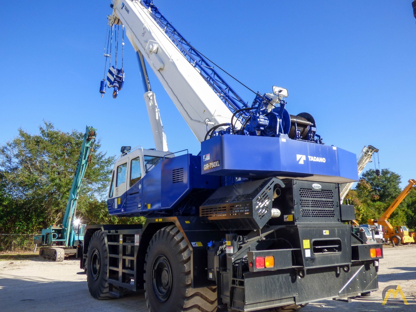 Brand New Tadano GR-750XL 75 U.S. Ton Rough Terrain Crane 2