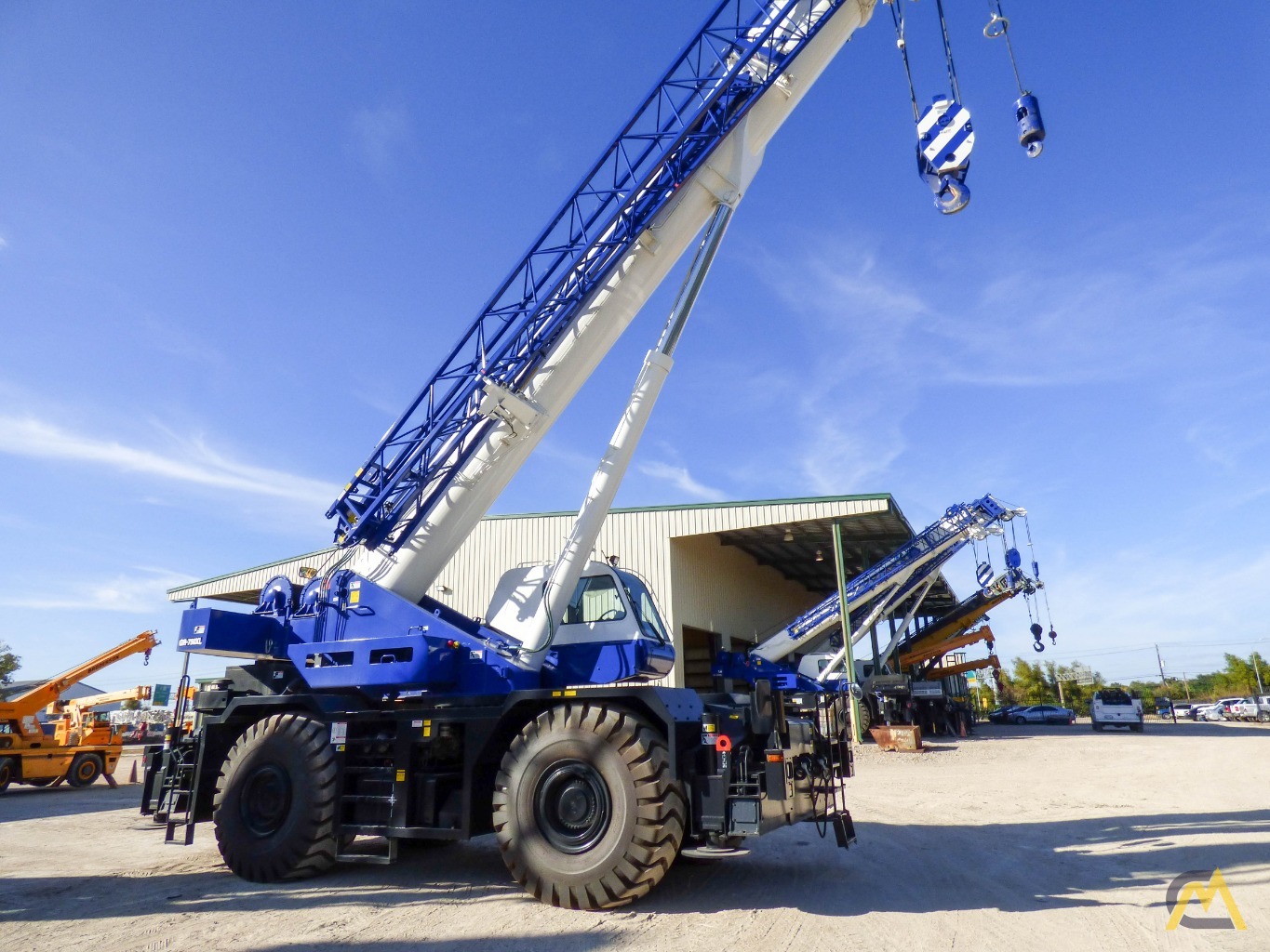 Brand New Tadano GR-750XL 75 U.S. Ton Rough Terrain Crane 6