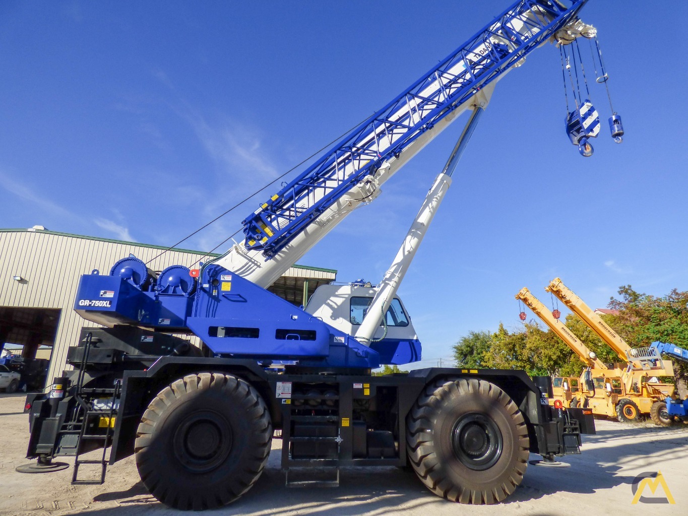 Brand New Tadano GR-750XL 75 U.S. Ton Rough Terrain Crane 5