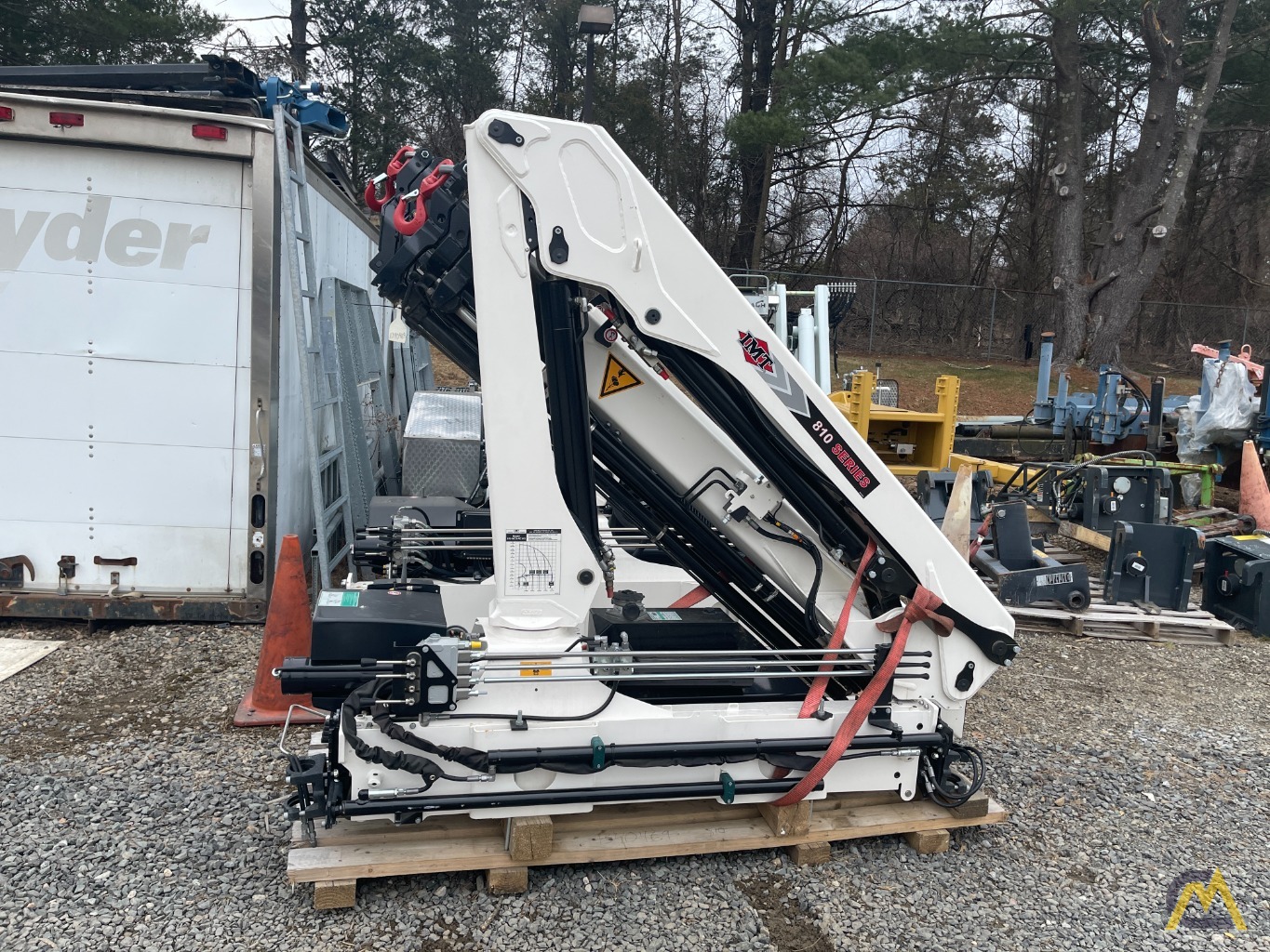 Brand New IMT 810K-MCS/RC Unmounted Knuckle Boom Crane 1