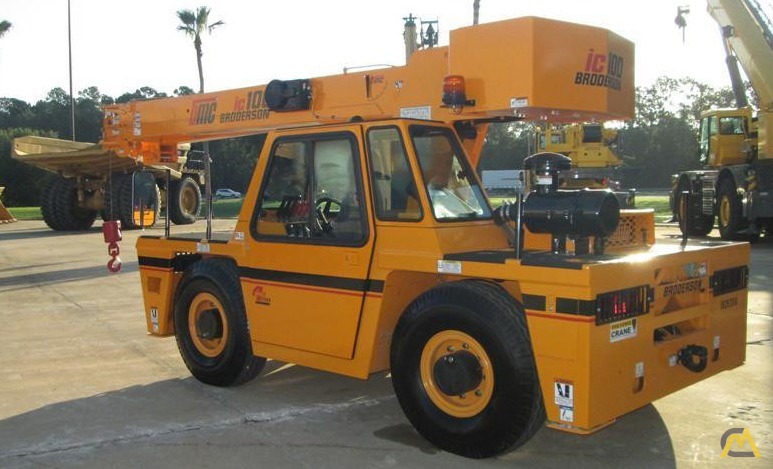 Broderson IC-100-A 10-ton Carry Deck Industrial Crane 2