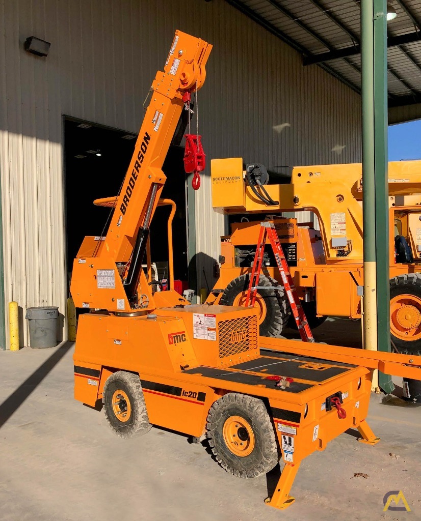 Broderson IC-20-1K 2.5-Ton Industrial Carry Deck Crane Available Immediately 2
