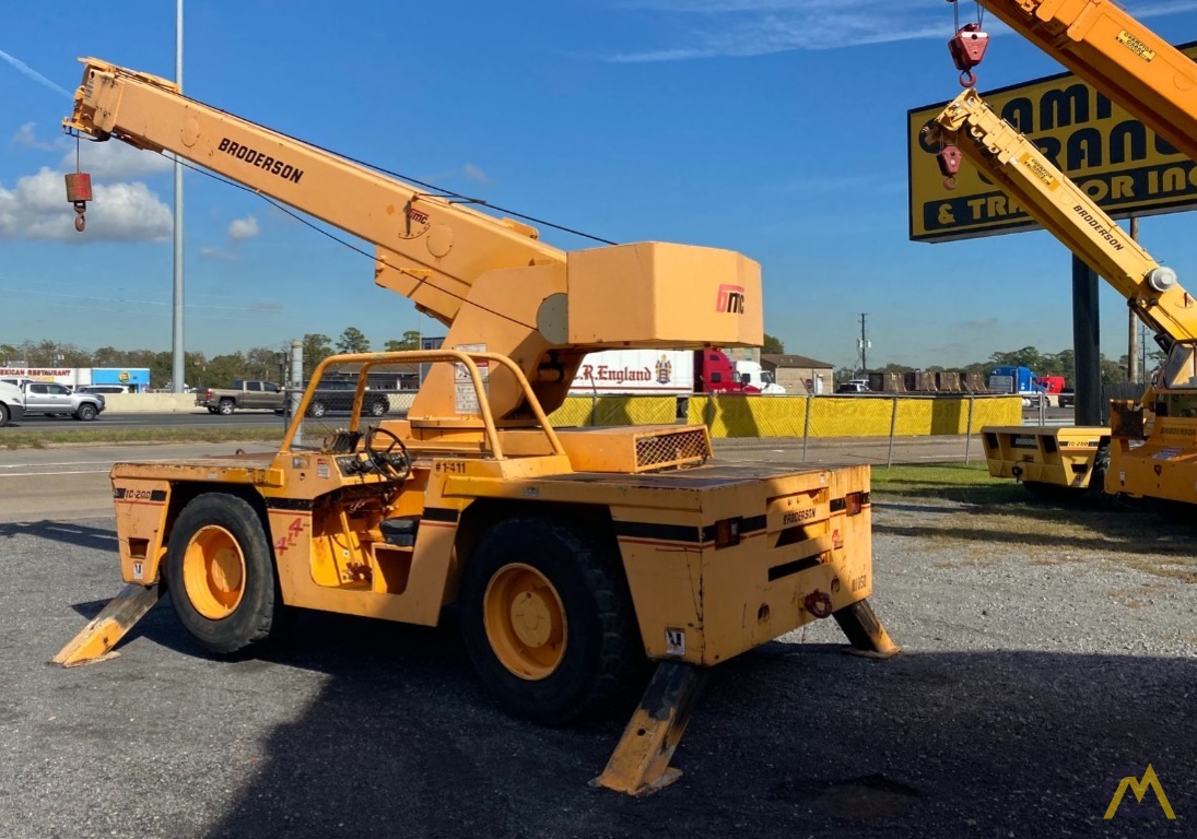 Broderson IC-200-2C 15-ton Industrial Carry Deck Crane 1