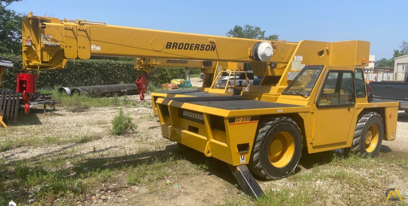 Broderson IC-200-2F 15-ton Carry Deck Industrial Crane 0