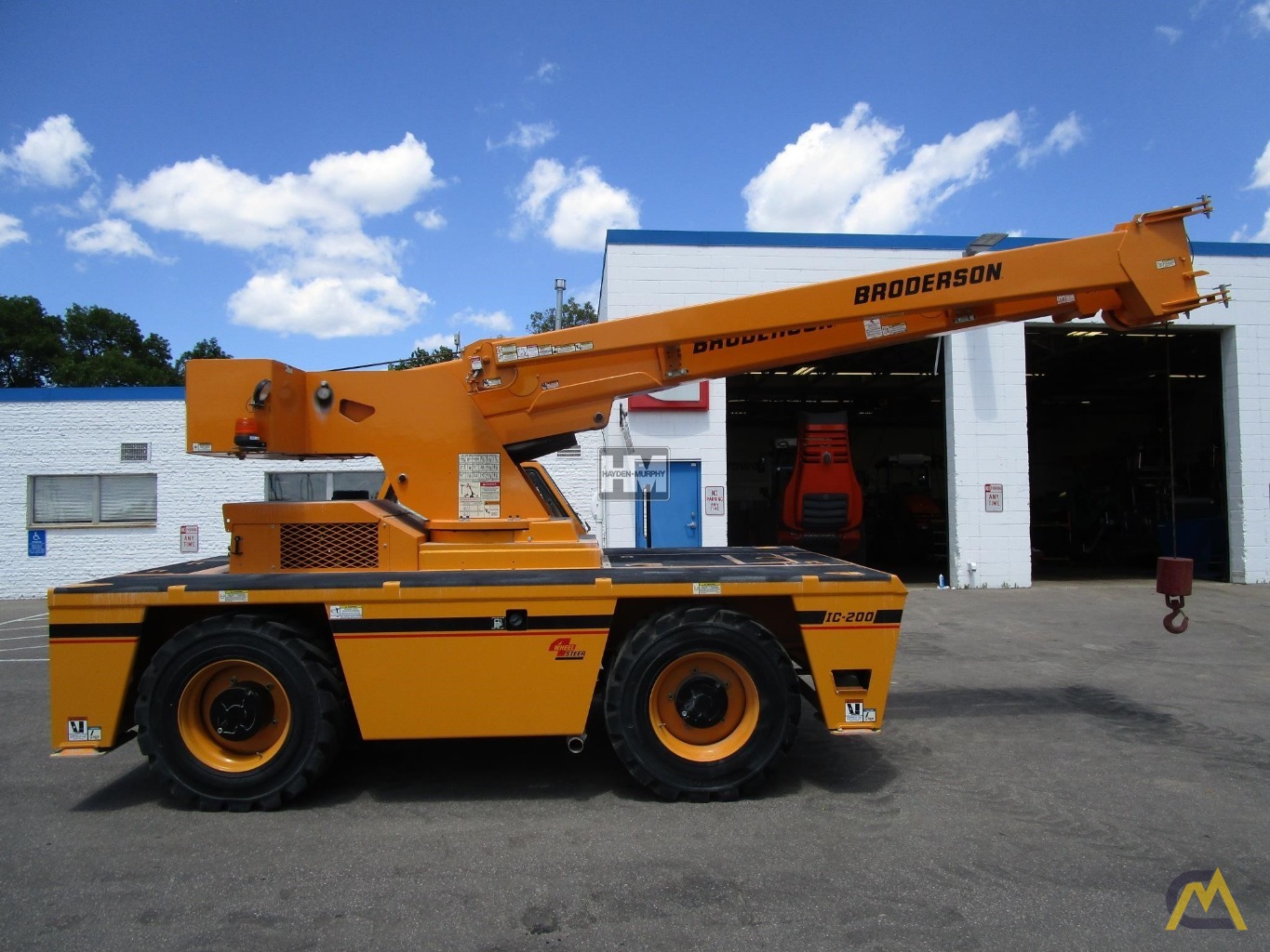 Broderson IC-200-2H 15-ton Industrial Carry Deck Crane 6