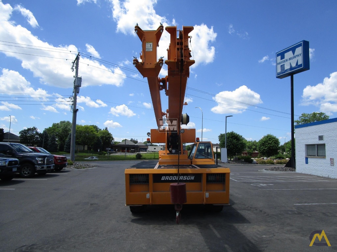 Broderson IC-200-2H 15-ton Industrial Carry Deck Crane 8