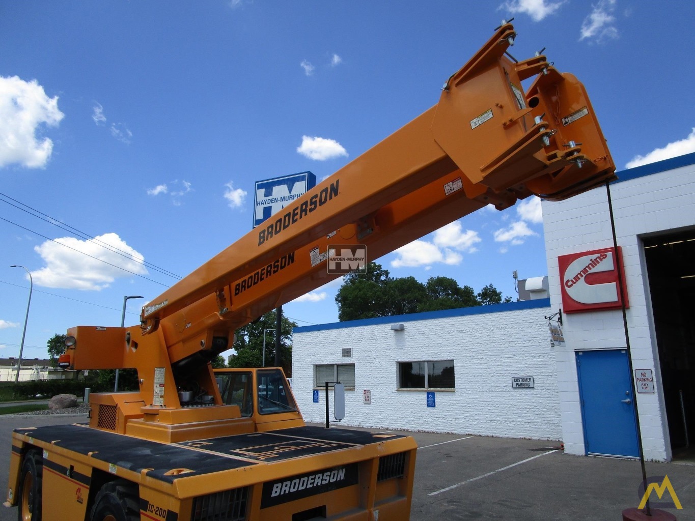 Broderson IC-200-2H 15-ton Industrial Carry Deck Crane 13
