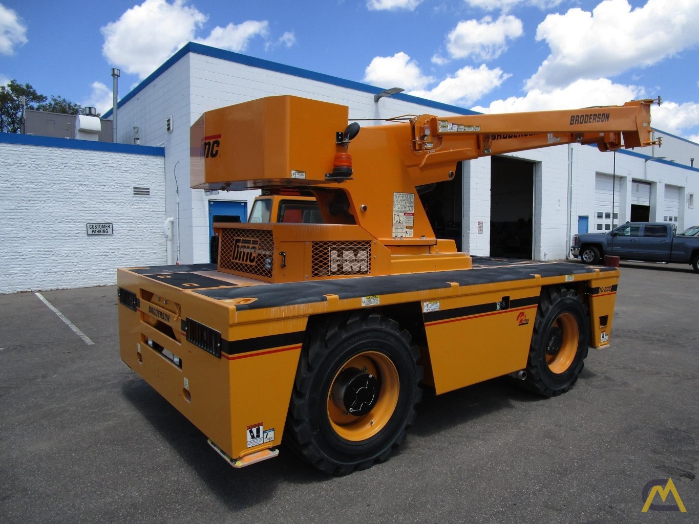 Broderson IC-200-2H 15-ton Industrial Carry Deck Crane 4