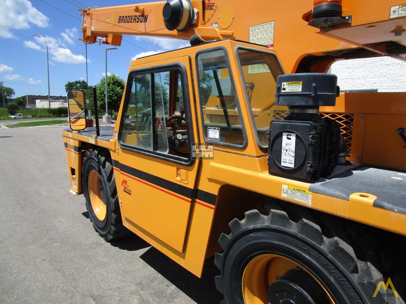 Broderson IC-200-2H 15-ton Industrial Carry Deck Crane 17