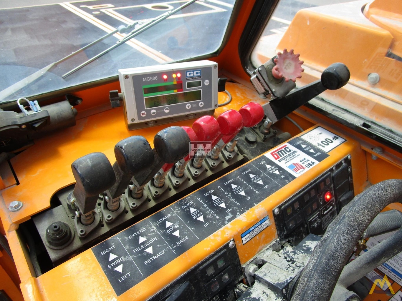 Broderson IC-200-2H 15-ton Industrial Carry Deck Crane 20