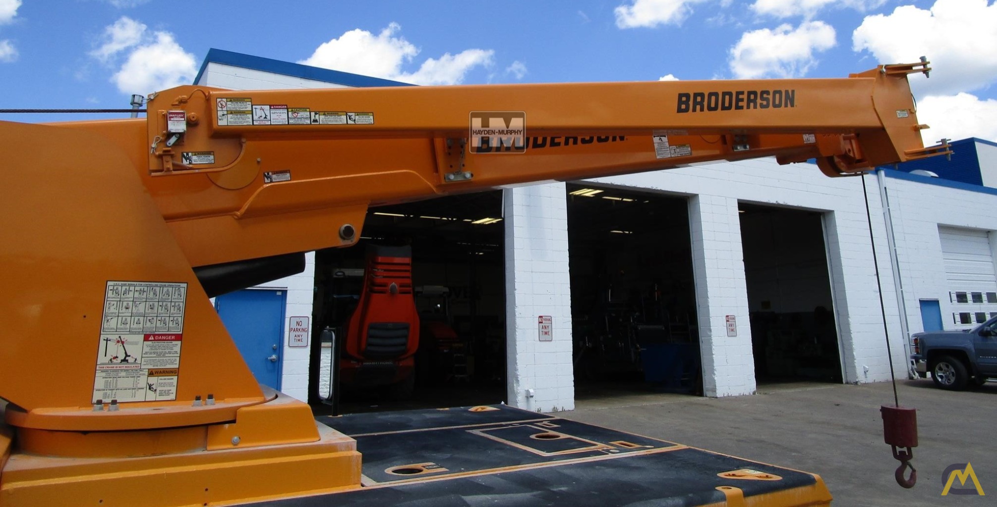 Broderson IC-200-2H 15-ton Industrial Carry Deck Crane 7