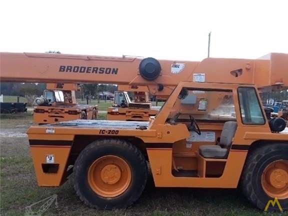 Broderson IC-200-3F 15-ton Carry Deck Industrial Crane 0