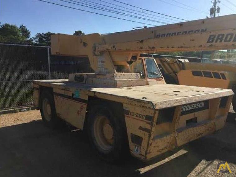 Broderson IC-200-3F 15-Ton Carry Deck Industrial Cranes  2