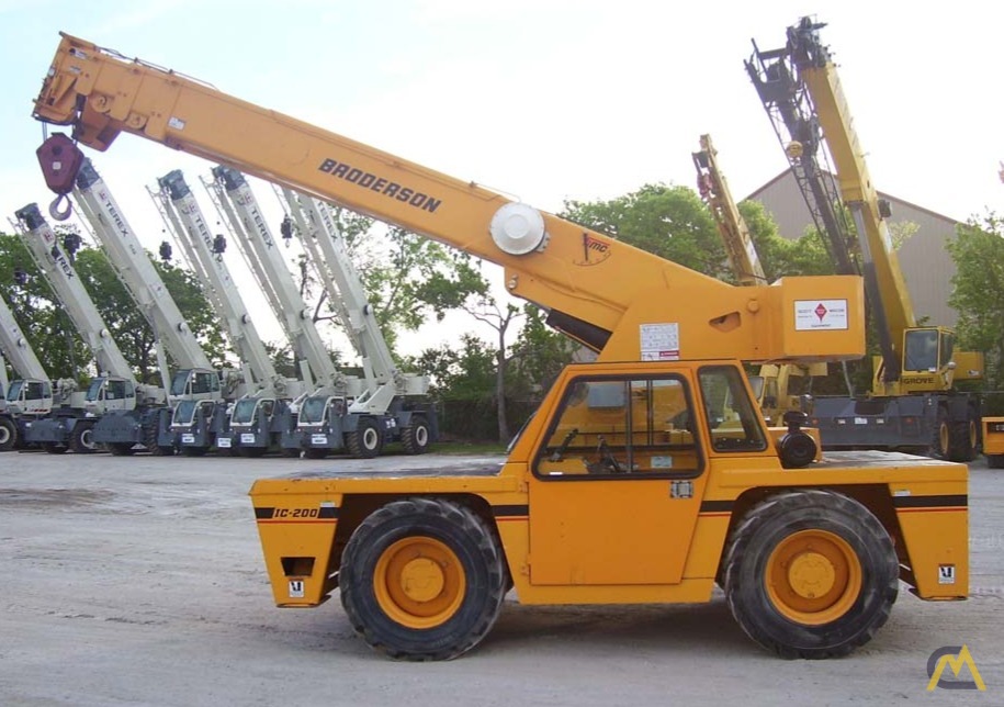 Broderson IC-200-3F 15-Ton Industrial Carry Deck Crane 0