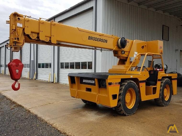 Broderson IC2003G 15Ton Carry Deck Industrial Cranes For Sale Hoists