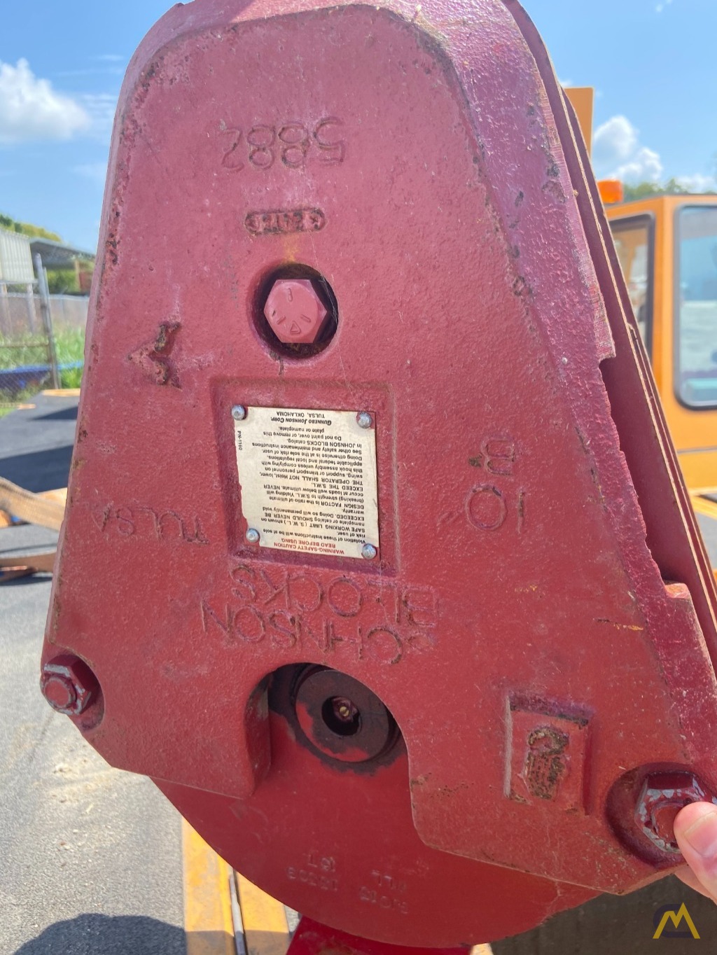 Broderson IC-200-3H 15-ton Carry Deck Industrial Crane Low Hours 31