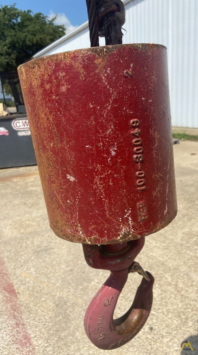 Broderson IC-200-3H 15-ton Carry Deck Industrial Crane Low Hours 27