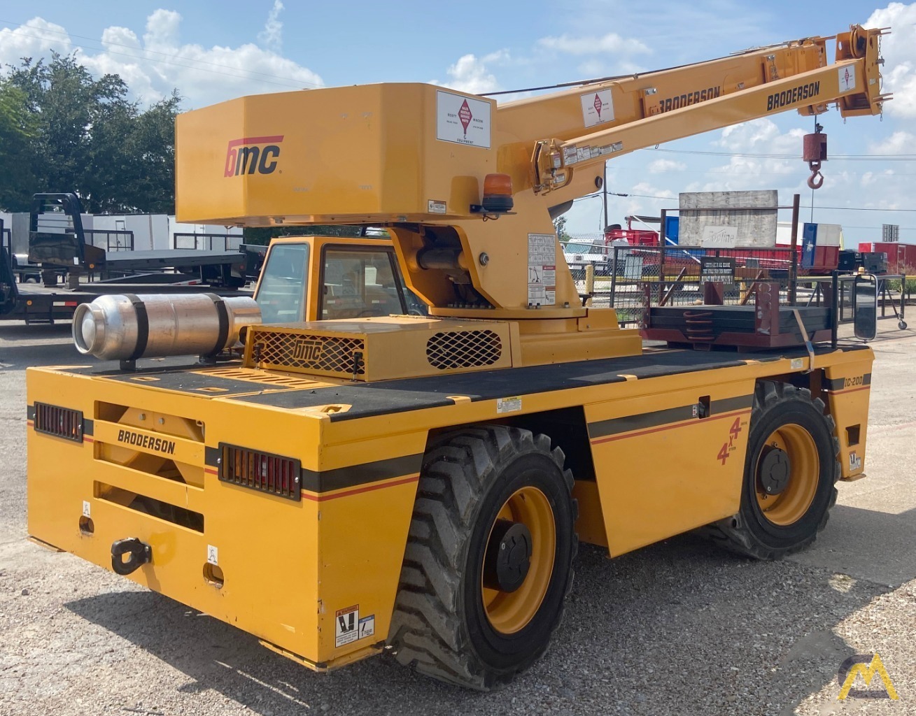 Broderson IC-200-3H 15-ton Carry Deck Industrial Crane Low Hours 1